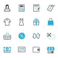Shopping Icons N222