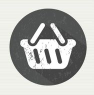Basket sign vector N4