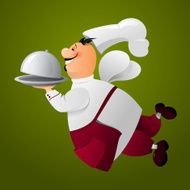 Happy smiling chef