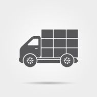 Delivery Truck Icon N6