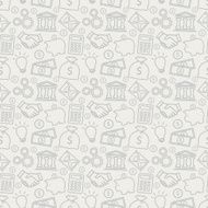 Business seamless pattern Vector background N3
