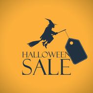 Halloween sale background Seasonal clearance poster Discounts banner template N2