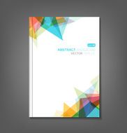 Abstract brochure template N16