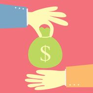 give money