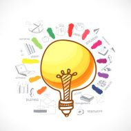 Creative business infographic layout for idea concept N2