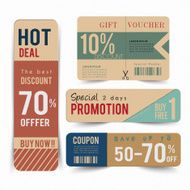 Tag price offer and promotion