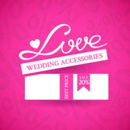 Bright promotional banner with white gift box N2
