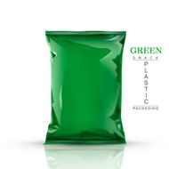 green snack plastic packaging N2