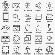 Set of seo and internet service icons - part 7 N2