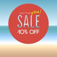Summer sale with percentage N3
