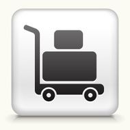 Square Button with Luggage Cart