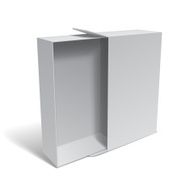 Blank White Package Box