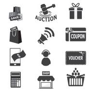 Shopping business icon N4