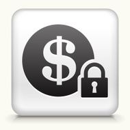 Square Button with Secure Money