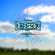 Summer sale badges logos and labels for any use N6