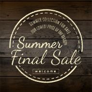 Summer sale badges logos and labels for any use N9
