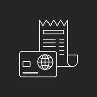 credit card line icon N35