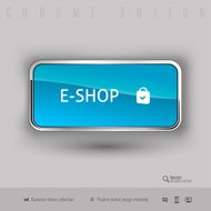 Chrome button with color plastic inside N4