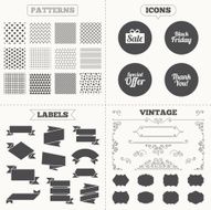 Sale icons Special offer symbols N11