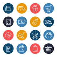 Shopping Icons N224