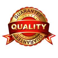 Quality guarantee golden label with ribbon N3