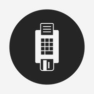 Credit card machine icon N8