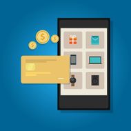 mobile commerce online credit card smart phone