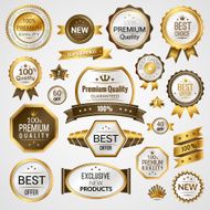 Luxury labels set