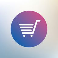 Shopping Cart sign icon Online buying button N19