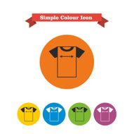 T-shirt size icons N2