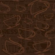 seamless coffee pattern N44