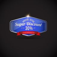 special offer shield label N2