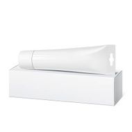 Realistic white tube and packaging N2