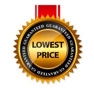 Lowest Price Guarantee Gold Label Sign Template Vector Illustrat N3