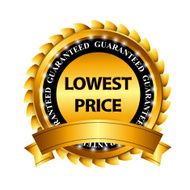 Lowest Price Guarantee Gold Label Sign Template Vector Illustrat N6