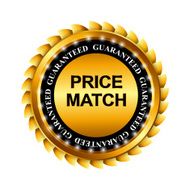 Price Match Guarantee Gold Label Sign Template Vector Illustrati N3