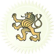 Lion Coat Of Arms N6