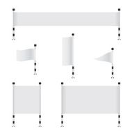 Flag banner collection set N2