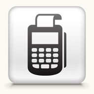Square Button with Cash Register N2