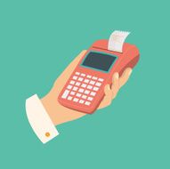 Portable cash register