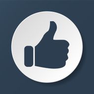 Like icon Flat design style modern vector illustration N15