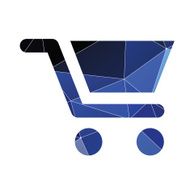 shopping cart icon Abstract Triangle N2