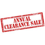 Annual Clearance Sale-stamp
