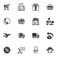 Shopping and E-commerce Icons