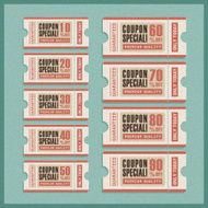 set of business labels and sale tags N3