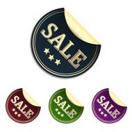 Sale vector sticker or label N2