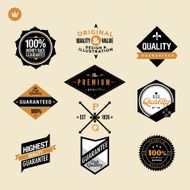 Premium Quality Vintage Labels