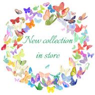 New collection marketing poster banner promotion flyer