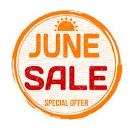 June sale stamp N7