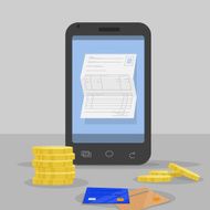 Bill payment via mobile